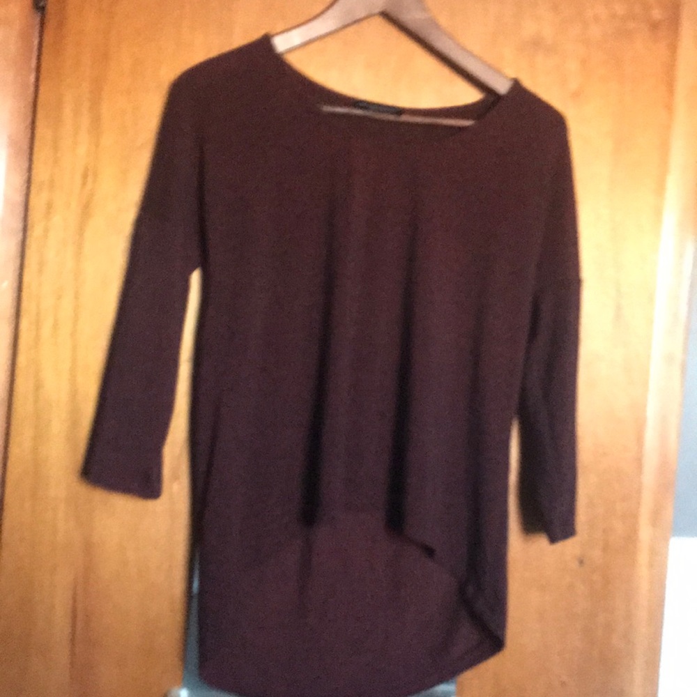 Maroon shirt